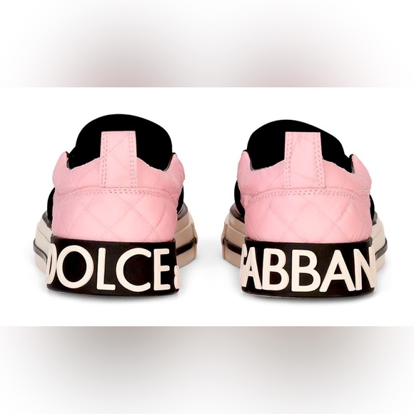 DOLCE&GABBANA Quilted slip- on sneakers - Picture 2 of 11
